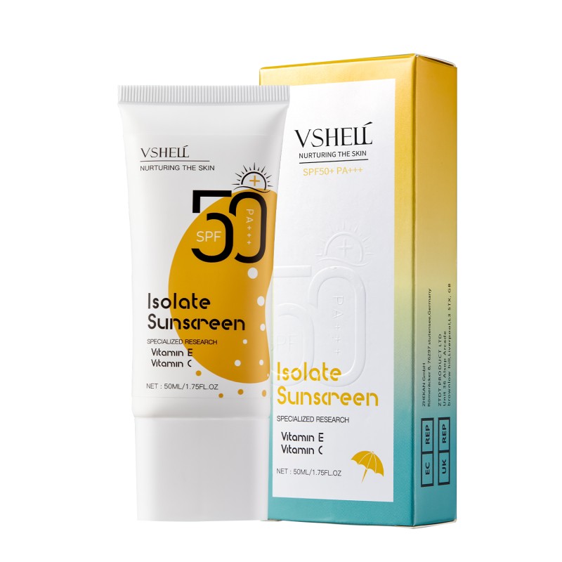 Water Resistant Lightweight Moisturizing Sunscreen for Face and Body with Broad Spectrum Protection SPF50 Sunscreen