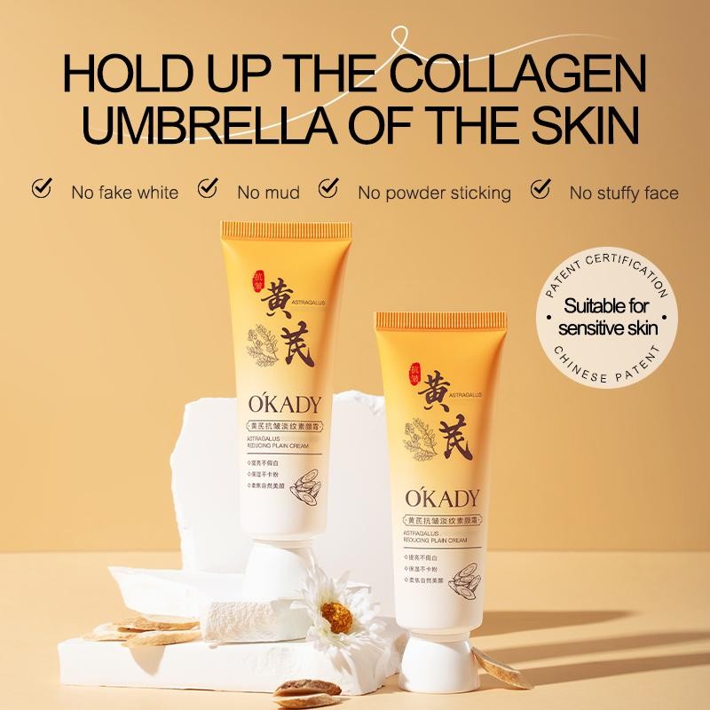 Enhances Skin Elasticity Reduces Fine Lines Hydrates and Brightens Smoothing Anti-Wrinkle Astragalus CC Cream Tinted Moisturizer