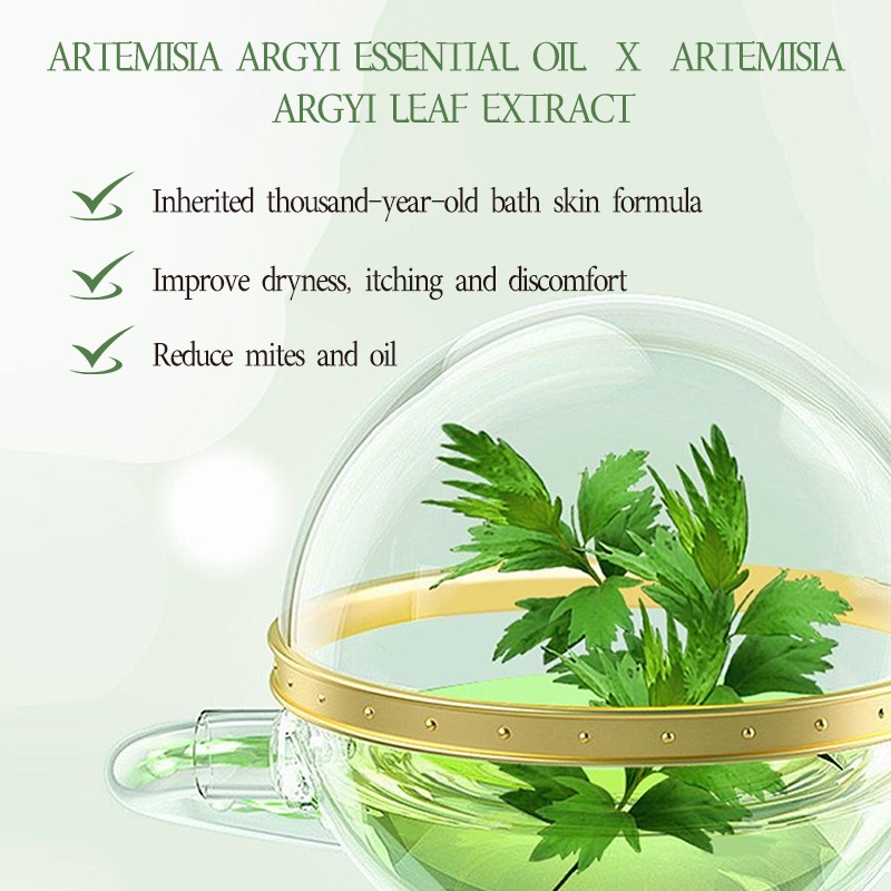 Gently Cleanses Relieves Discomfort Purifies Skin and Refreshes Soothing Antibacterial Anti-Itch Mugwort Hand Soap