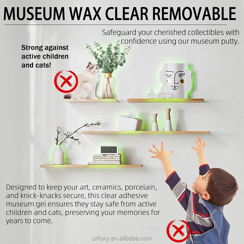 Exhibition Gel Factory - 150ml Clear Reusable Museum Adhesives