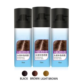 Hair Root Spray Factory - OEM/ODM Custom Instant Color Covers Shampoo Dye