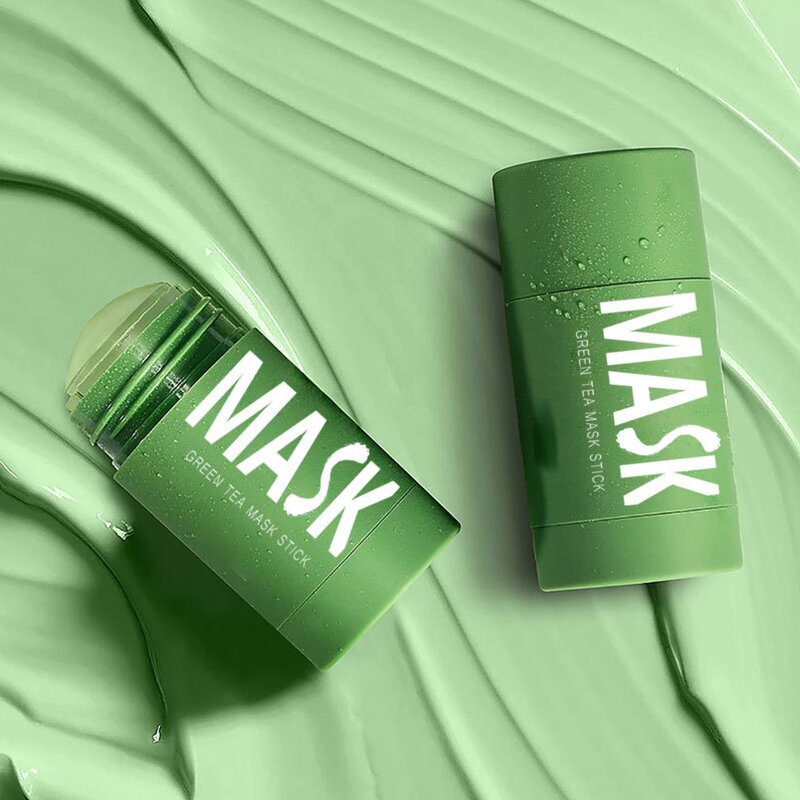 Facial Mud Stick Factory - Private Label Custom 40g Green Tea All Skin Types