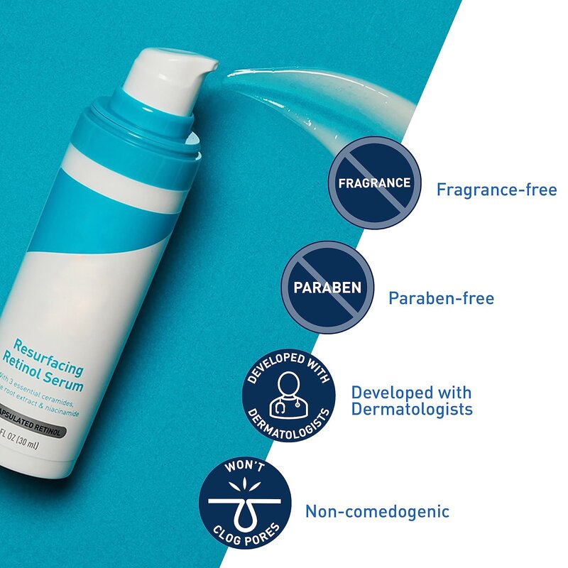 Hyaluronic Acid Serum Factory - Wholesale Cera Retinol Resurfacing 30ml