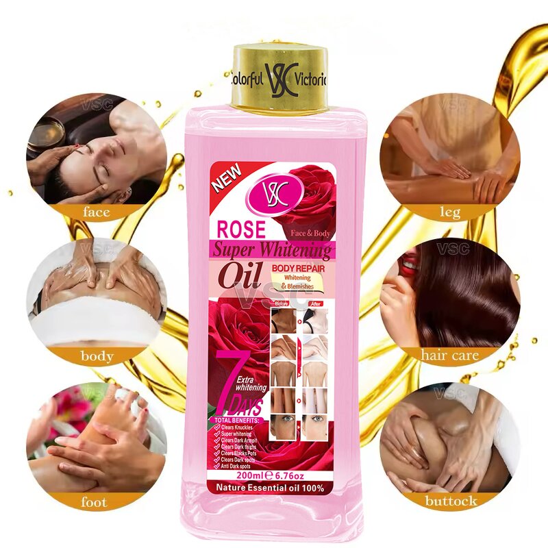 Essential Oil Factory - Hot Sale 200ml Arbutin Brightening Rose Oil