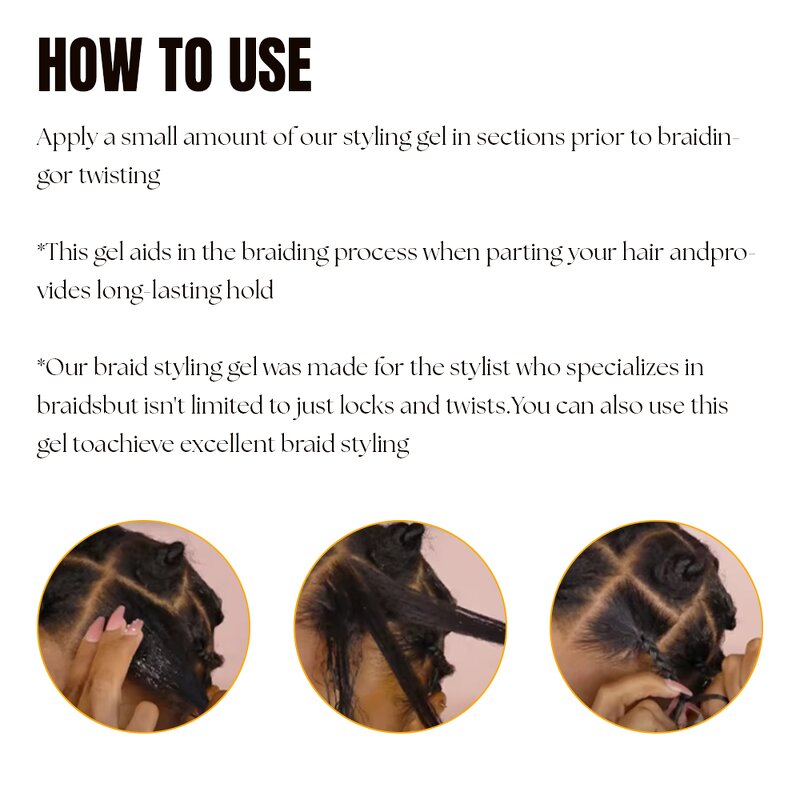 Edge Control Gel Factory - OEM Private Label Custom No Residue Strong Hold