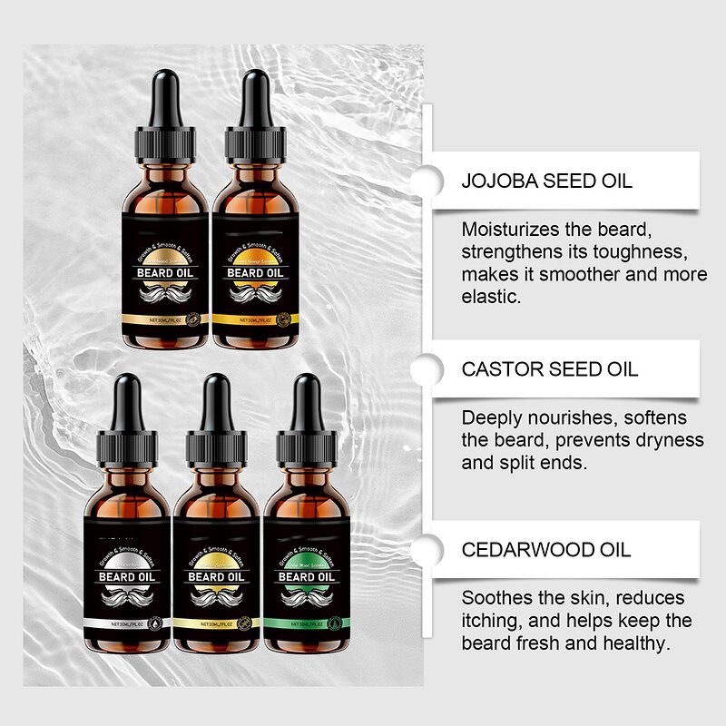 Beard Serum Factory - High Quality Gentle Nourishing Repair Smooth Dry