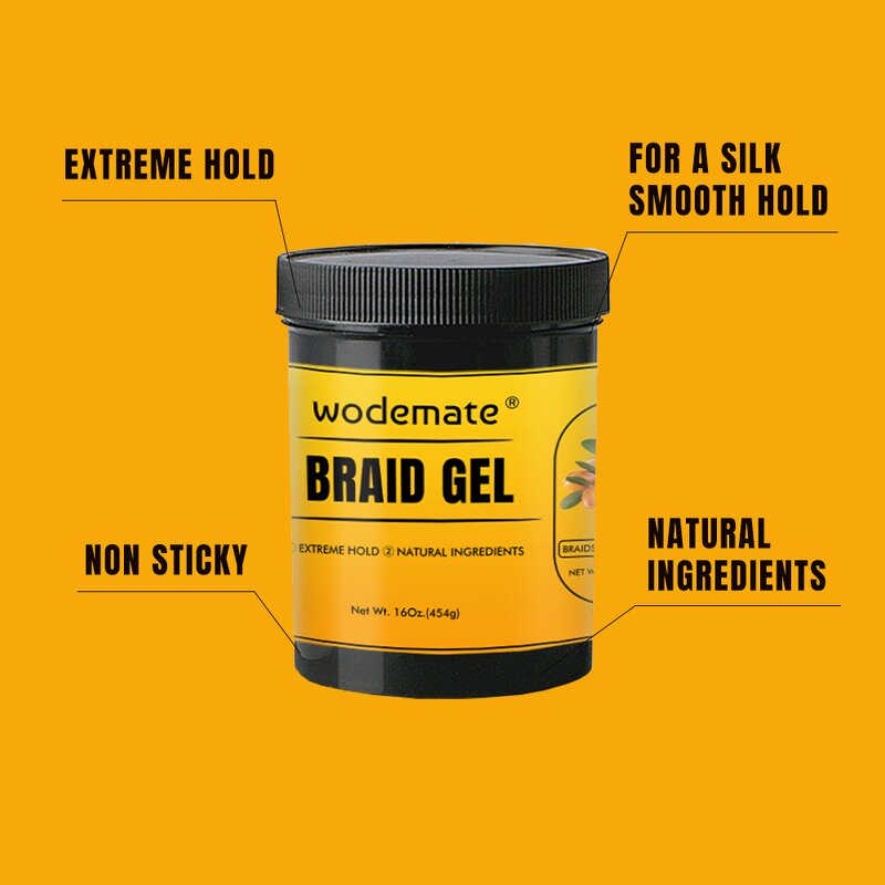 Edge Control Gel Factory - OEM Private Label Custom No Residue Strong Hold