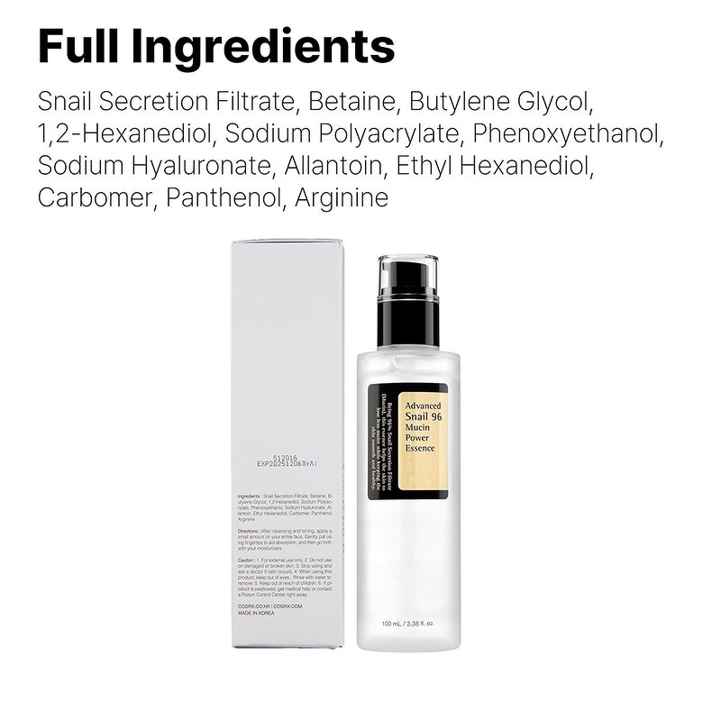 Snail Essence Factory - OEM/ODM Custom 100ml Repairing Damaged Skin