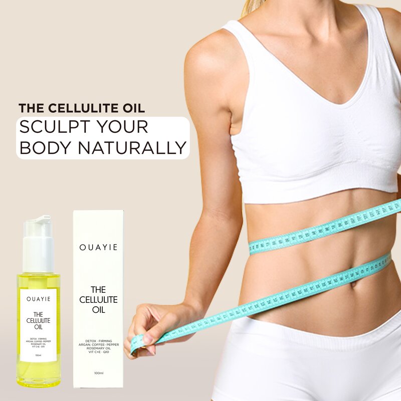 Body Oil Factory - Hot Sale Natural Coffee-Pepper Argan Anti-Cellulite