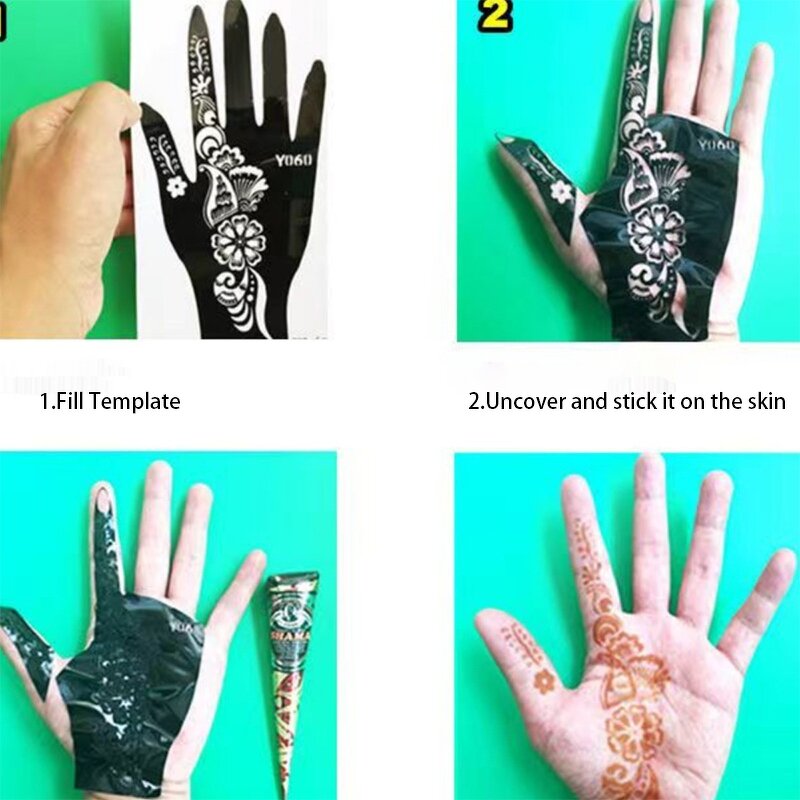 Henna Cone Factory - New Design 25g Natural Paste Body Art Cream Cone