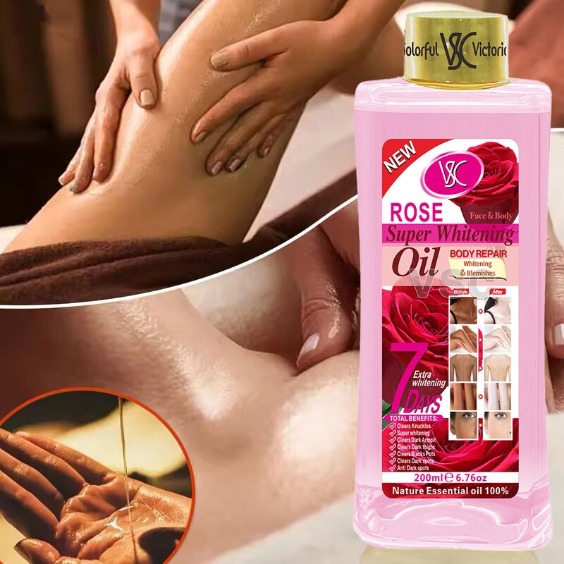 Essential Oil Factory - Hot Sale 200ml Arbutin Brightening Rose Oil