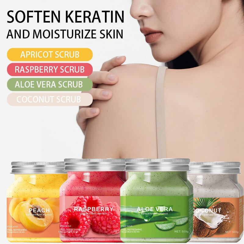 Body Scrub Factory - Private Label Natural Fruit Salt Sugar Exfoliating