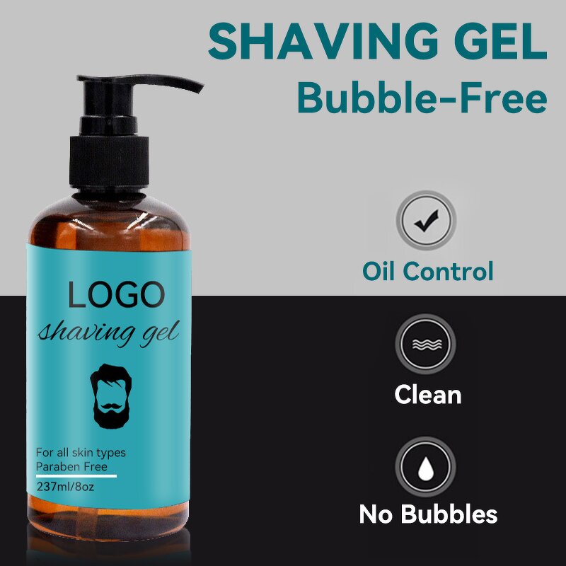 Shaving Gel Factory - Hot Selling Barber Factory Vendor 237ml Private Label