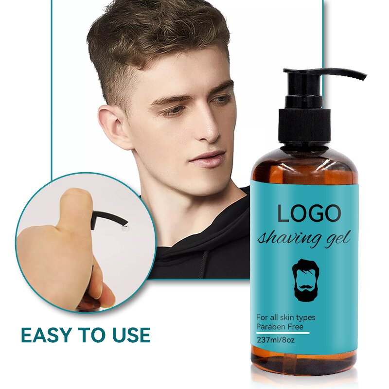Shaving Gel Factory - Hot Selling Barber Factory Vendor 237ml Private Label
