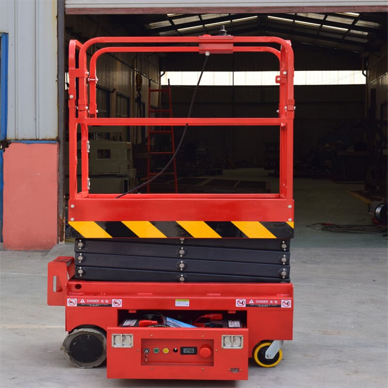 Electric Scissor Lift Manufacturer - OEM 4-14m Warehouse Portable Mobile