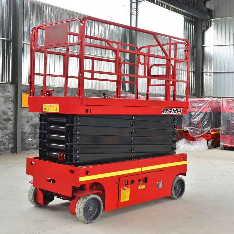 Electric Scissor Lift Manufacturer - OEM Customizable 10m Mobile Hydraulic