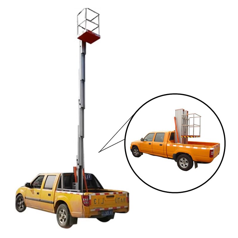 Aluminum Lift Manufacturer - OEM Single Double Mast Vertical Mast Lift