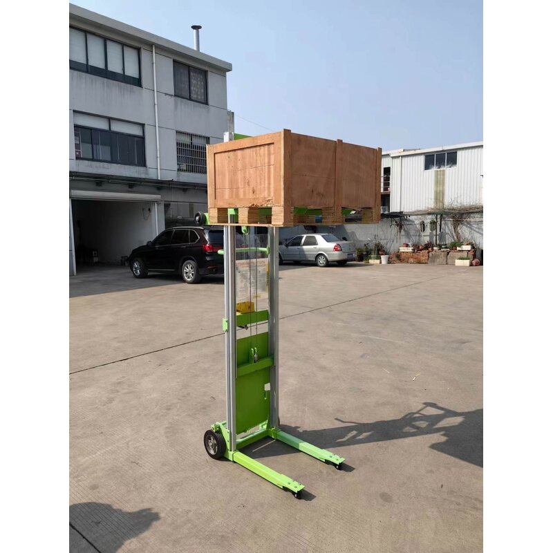 Electric Pallet Stacker Manufacturer - OEM Self Loading 1-ton Manual Push