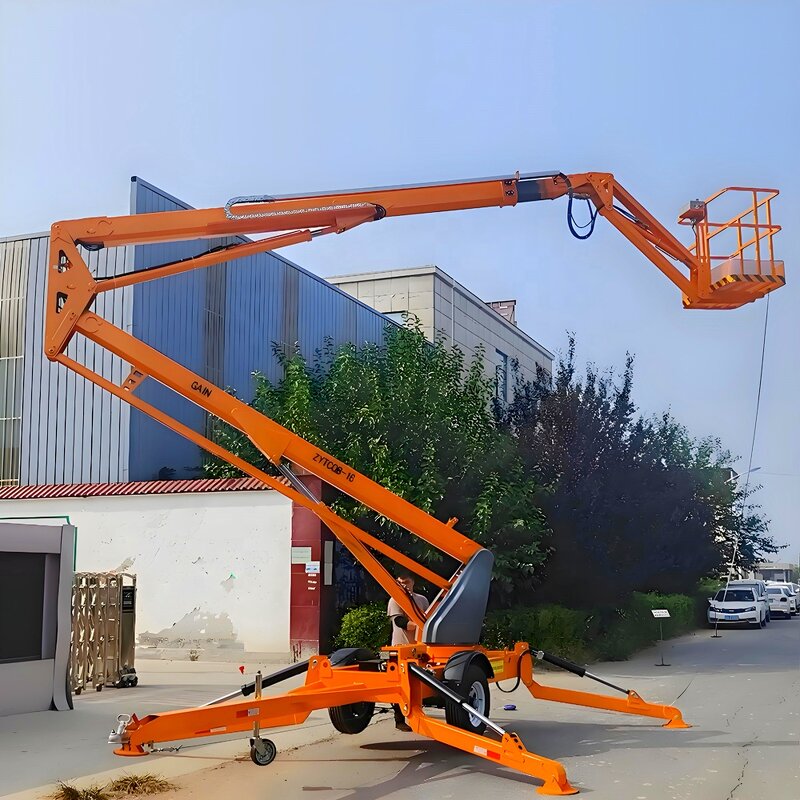 Trailer Boom Lift Factory - OEM Spider Arm Aerial Work Platform Retail