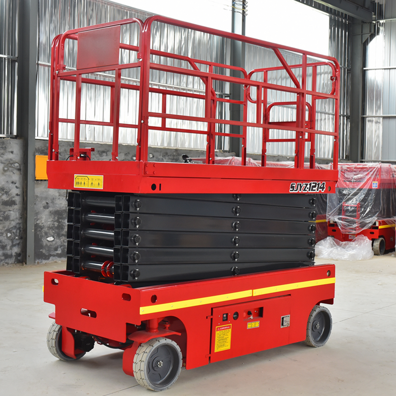 Electric Scissor Lift Factory - OEM Automatic Walking 6-14m Self-propelled