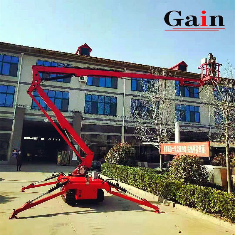 Spider Crawler Crane Factory - OEM Articulated Boom High-altitude Work Platform