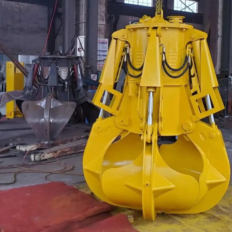 Hydraulic Grab Bucket Factory - OEM Single Double Beam Bridge Crane Aluminum