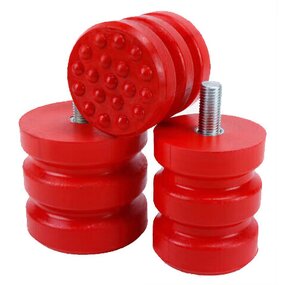 Crane Buffer Factory - OEM JHQ-A Double Girder Polyurethane Gantry