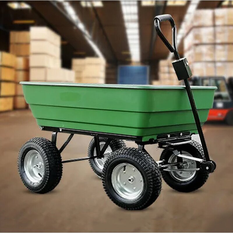 Garden Dump Cart Manufacturer - OEM Wholesale Easy Assemble 75L Cart
