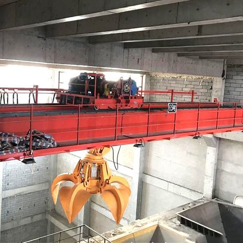 Hydraulic Grab Bucket Factory - OEM Single Double Beam Bridge Crane Aluminum