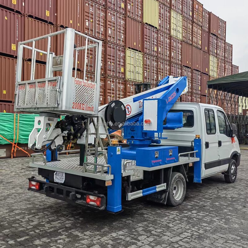 Hydraulic Boom Lift Factory - OEM Telescopic Arm Truck Crane Special Price