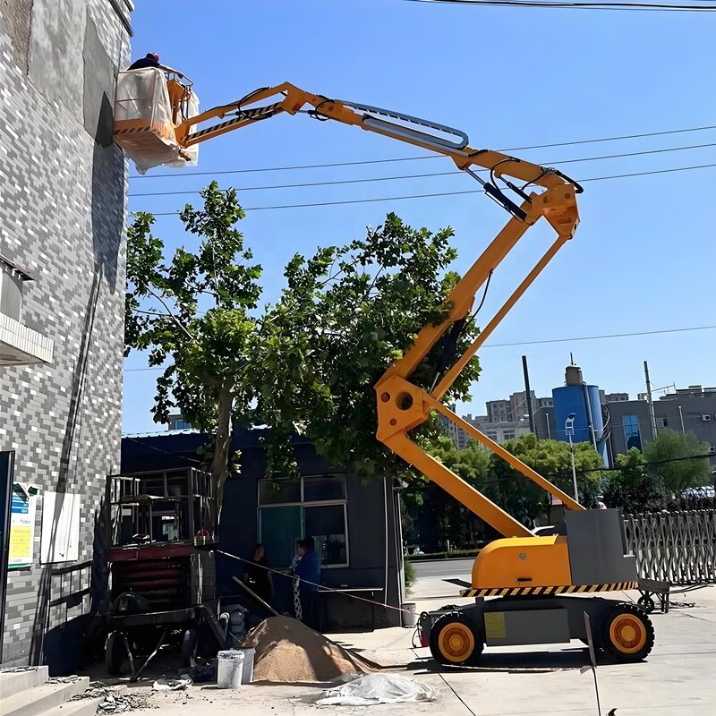 Electric Lifting Platform Factory - OEM Fully Self-Propelled 360 Degree Rotating