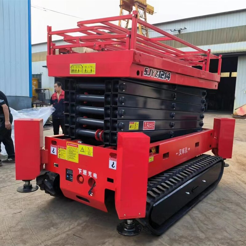 Electric Scissor Lift Manufacturer - OEM 4-14m Fully Automatic Walking Platform