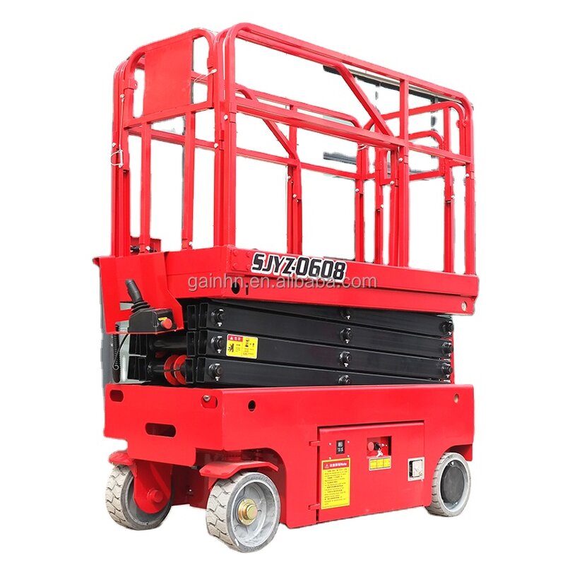 Electric Scissor Lift Factory - OEM Automatic Walking 6-14m Self-propelled