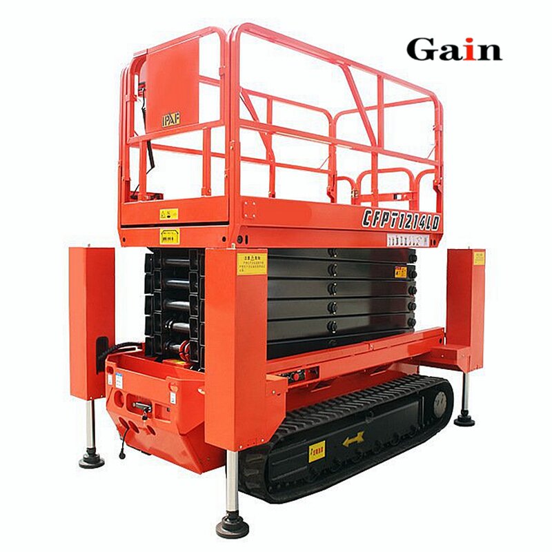 Mobile Scissor Lift Factory - OEM Small Electric Hydraulic 10m 3000kg