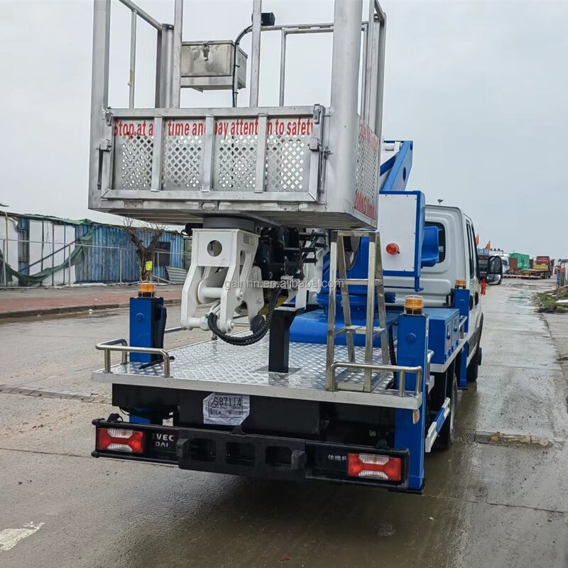 Telescopic Arm Crane Manufacturer - OEM 30m Straight Arm High-altitude Bucket