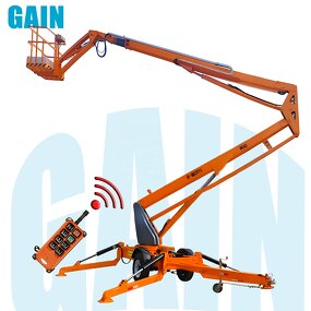 Telescopic Boom Lift Manufacturer - OEM 16M 18M 20M Trailer Mounted Spider