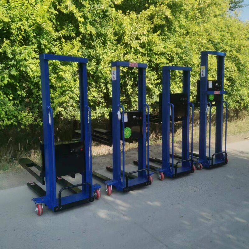 Electric Pallet Stacker Manufacturer - OEM Self Loading 1-ton Manual Push