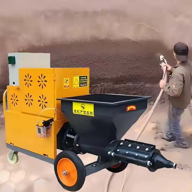 Cement Mortar Spraying Machine Factory - OEM Fully Automatic Multi-Voltage Motor