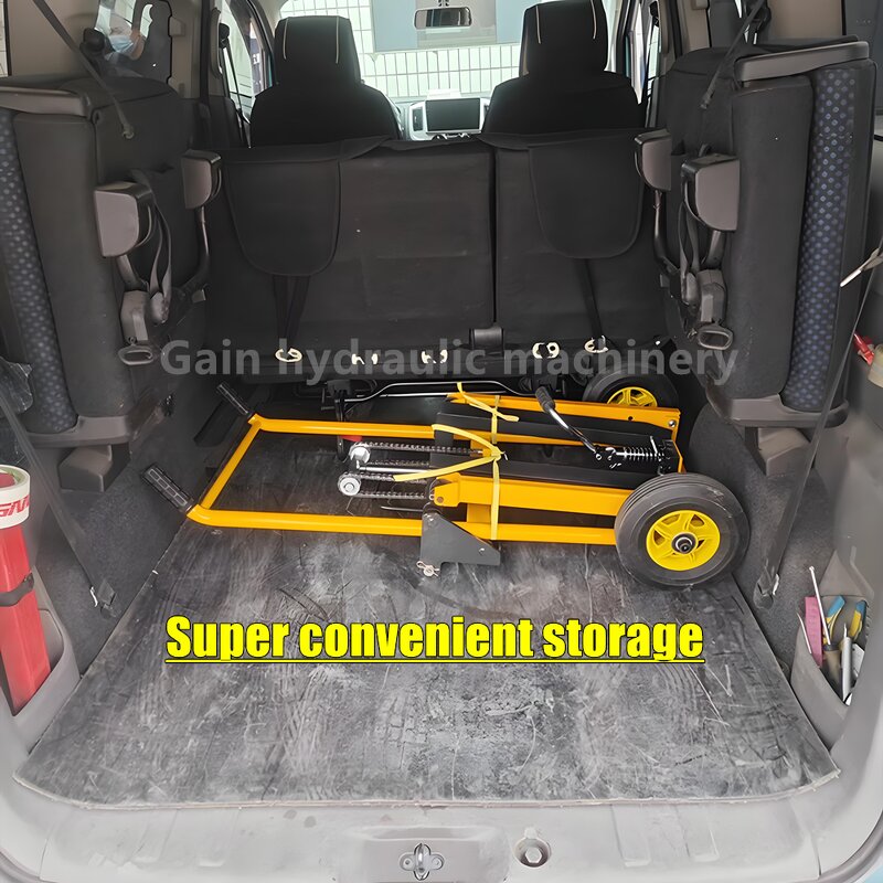 Mini Forklift Factory - OEM Foldable Manual Hydraulic for Truck Accompanying