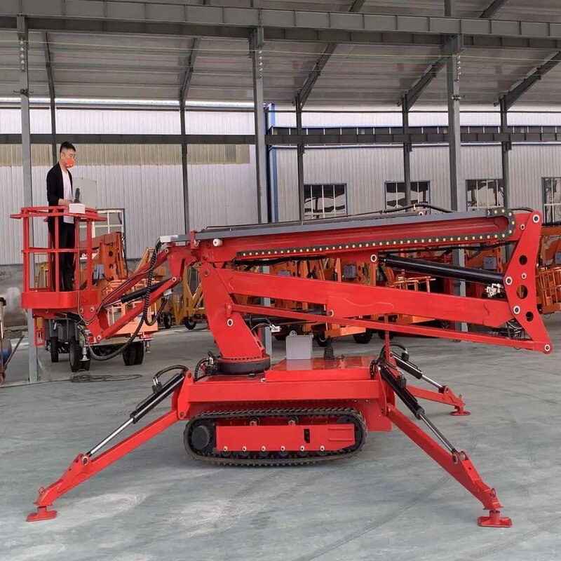 Spider Crawler Crane Factory - OEM Articulated Boom High-altitude Work Platform