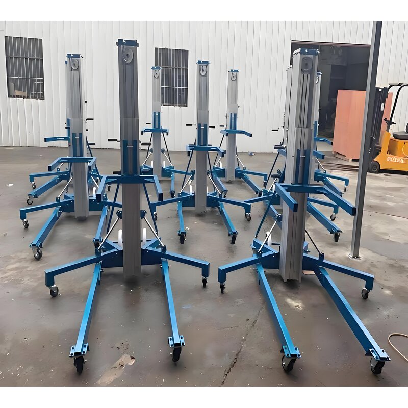 Manual Lifting Platform Factory - OEM Hand Cranked Aluminum Alloy Elevator