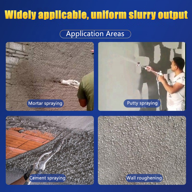 Mortar Spraying Machine Manufacturer - OEM Fully Automatic 380V 4kw Motor