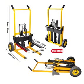 Mini Forklift Factory - OEM Foldable Manual Hydraulic for Truck Accompanying