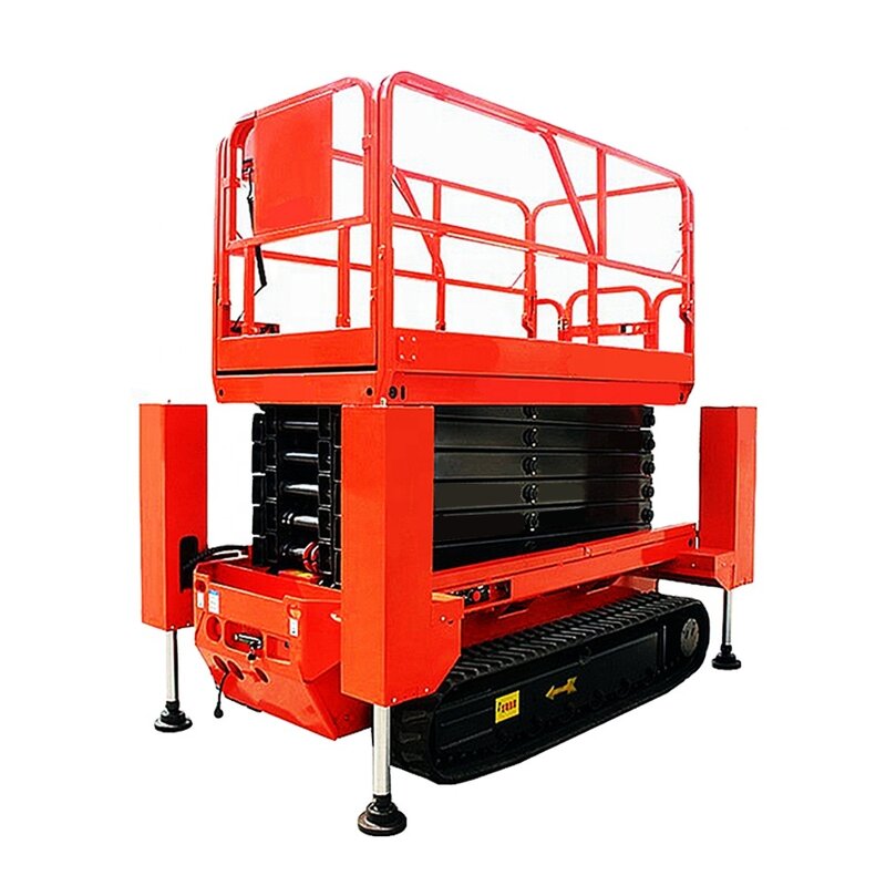 Electric Scissor Lift Manufacturer - OEM 4-14m Fully Automatic Walking Platform