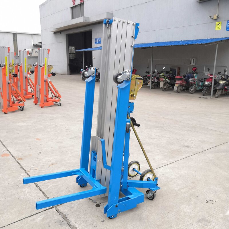 Manual Lifting Platform Factory - OEM Hand Cranked Aluminum Alloy Elevator