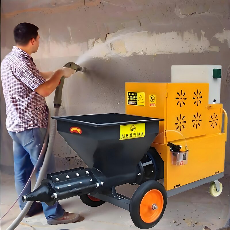 Mortar Spraying Machine Manufacturer - OEM Fully Automatic 380V 4kw Motor