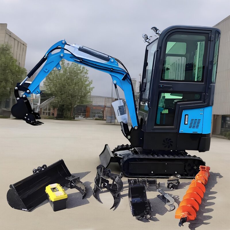 Small Excavator Manufacturer - OEM 1.2-ton Hydraulic with Air Conditioning