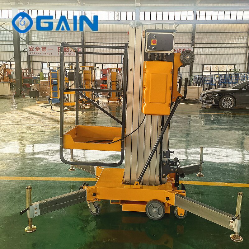 Mobile Elevator Factory - OEM Low Price Monorail Hydraulic Electric Platform