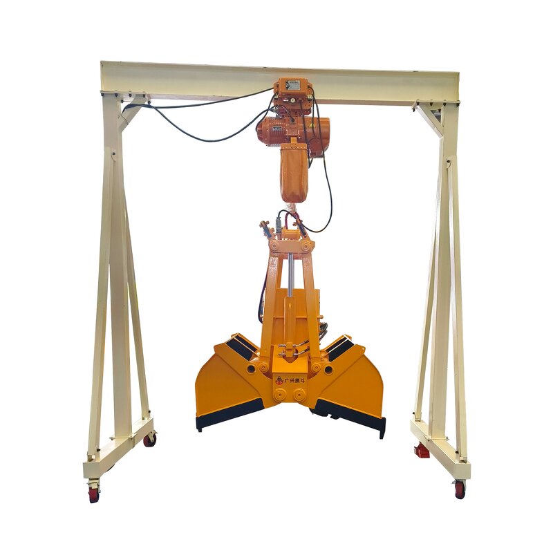 Wire Rope Grab Bucket Factory - OEM Remote Controlled Double Leaf Clamshell