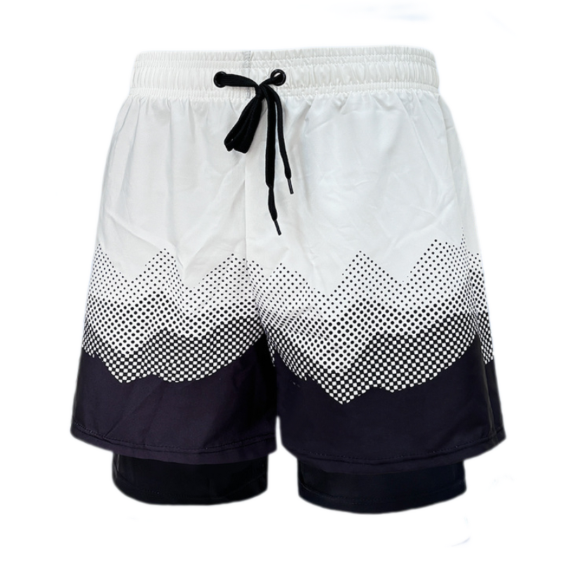 Swim Trunks Factory - OEM/ODM Double-Layer Quick-Dry Hot Spring Board